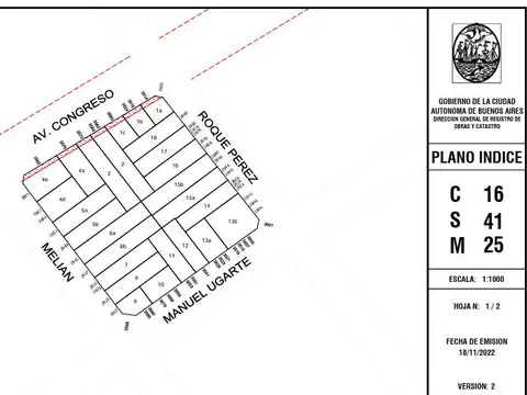 Terreno en Venta 10  mts Frente