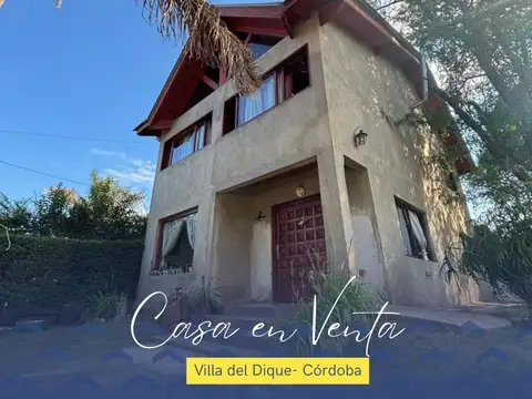 CASA EN VENTA – VILLA DEL DIQUE (ZONA CÉNTRICA)