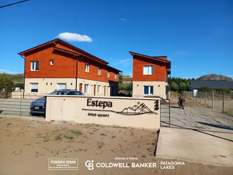 VENTA dúplex, 2 dormitorios con parrilla y cochera, Dina Huapi