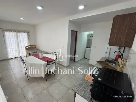 Departamento 2 ambientes con 1 baño