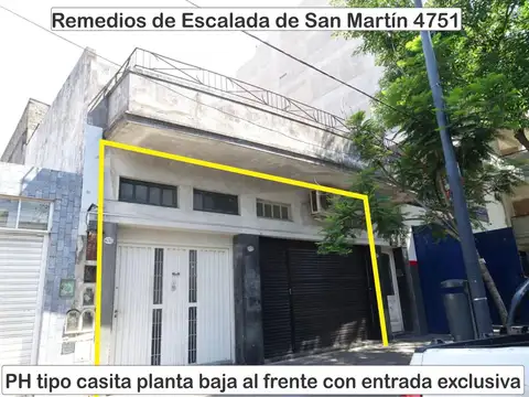 Remedios Escalada De San Martin 4751 , Piso PB