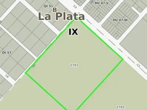 Terreno en venta - 81.250mts 8 hectáreas - Villa Elvira, La Plata