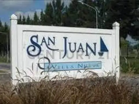 Venta Lote 1200 con amarras Dique Luján Bo Cerrado San Juan