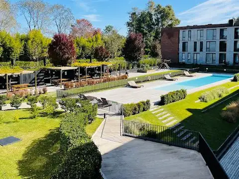 Departamento Venta con renta Monoambiente Pilar Club Bamboo, ideal inversor.