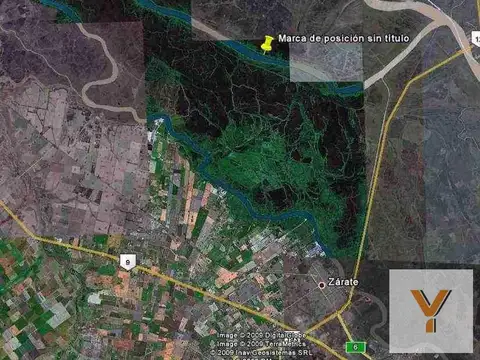 Campo en venta - 93.023 mts2 - Isla de Zarate, Rio Pasaje Talavera