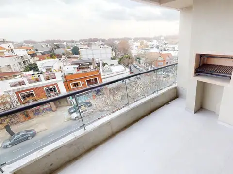 Departamento 2 ambientes con 2 baños