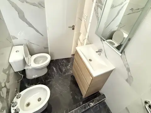 Departamento 2 ambientes con 1 baño