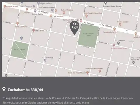 Oficina Monoambiente con 1 baño