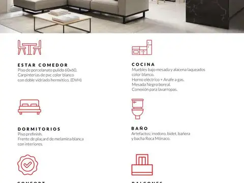 Departamento en Venta de 2 dormitorios