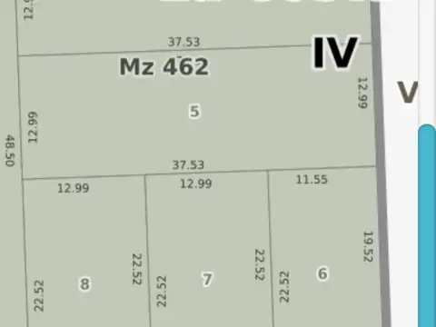 Terreno en Venta de 487,0 m2