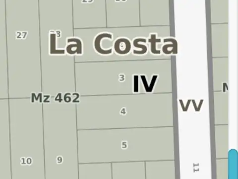 Terreno en Venta 37,50  mts Fondo