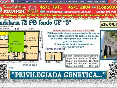 PH en Venta en Floresta, CABA