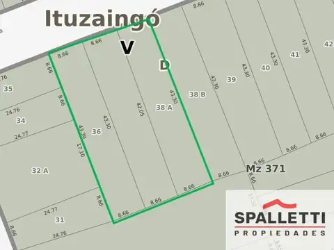 Terreno en Venta en Ituzaingo, USD 270.000