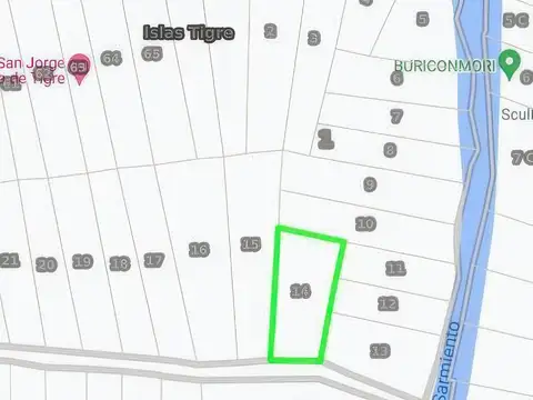 Terreno en Venta de 1305,0 m2