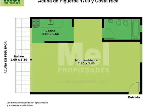 Francisco Acuña De Figueroa 1700, Piso 1°