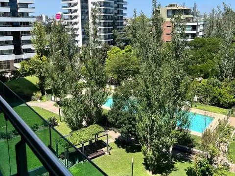 Muy linda vista al parque