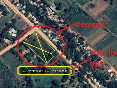 Terreno en Venta en Luque, USD 110.800