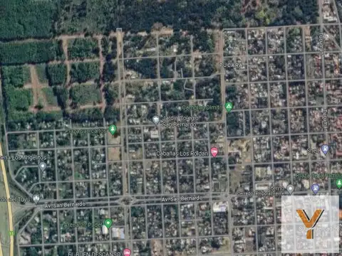 Terreno en Venta 50  mts Fondo