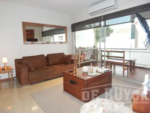 Departamento 2 ambientes con 2 baños