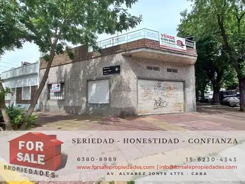Casa con Local en Esquina 11x13 – Lote Propio – Apto Desarrollo
