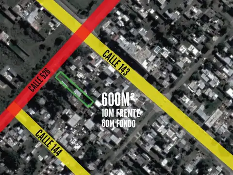 Terreno  - 600mts2 - José Hernández
