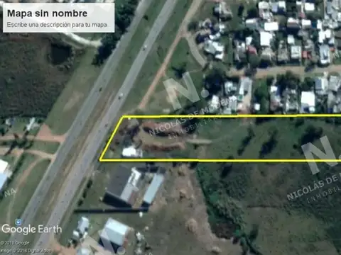 Terreno en venta sobre la Ruta 39