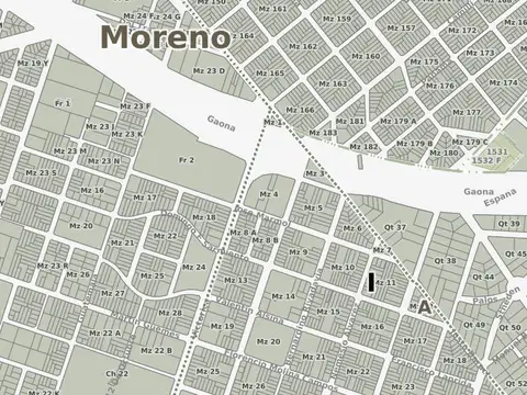 Terreno en Venta en Moreno, USD 58.000