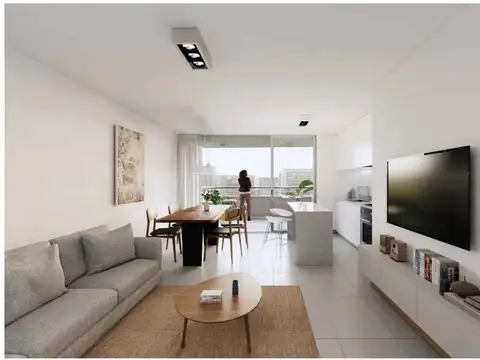 Departamento 4 ambientes con 2 baños