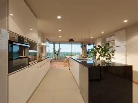 Departamento 3 ambientes con 2 baños