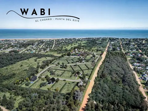 Lotes en venta B° Wabi, El Chorro, Punta del Este, URUGUAY