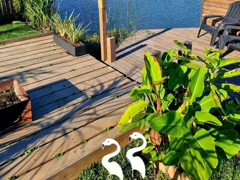 Casa en venta al agua en Muelles Puertos del lago