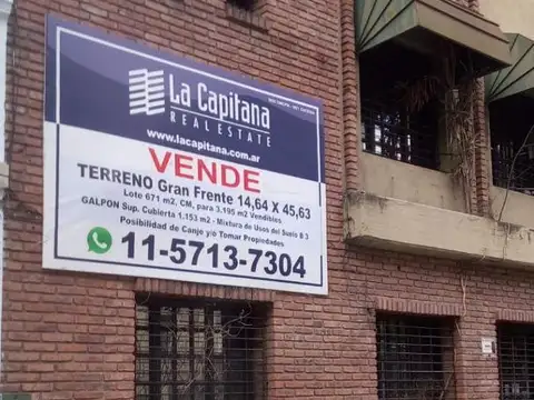 Terreno en Venta de 997,0 m2