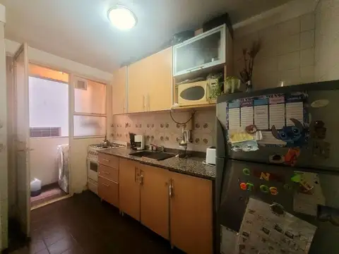 Departamento 2 ambientes con 1 baño