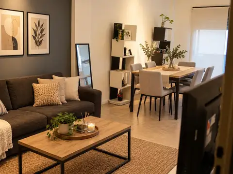 Departamento 2 ambientes con 1 baño