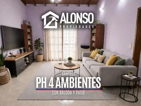 Venta - Ph 4 Ambientes con Patio y Balcón en Lanús