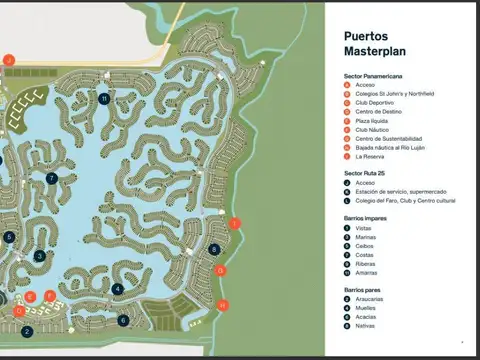 Terreno en Venta en Puertos - Acacias, USD 70.000