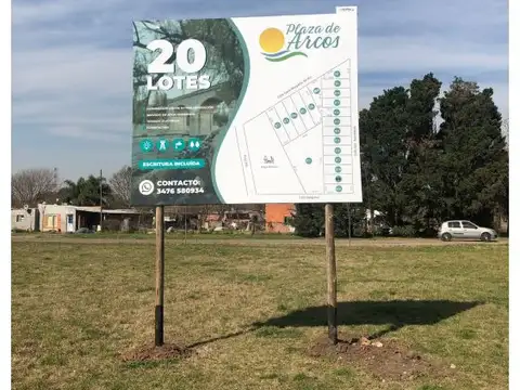 Lote de 1205 mts2- Calle Belgrano- Andino