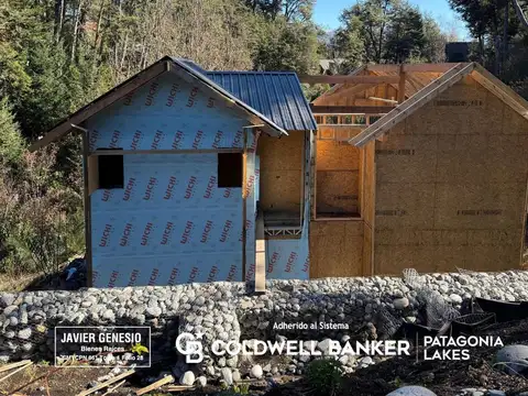 VENTA Casa a terminar 2 dormitorios 77m2 con acepta financiación Epulafquen Villa la Angostura