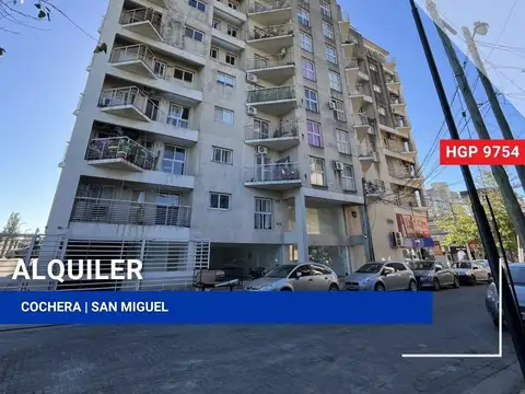 Cochera en Alquiler en San Miguel, Partido de San Miguel