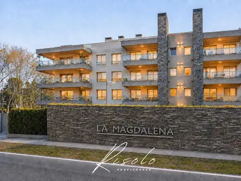 Excelente 3 Ambientes en La Magdalena - 126 m², Balcón con Parrilla y Amenities