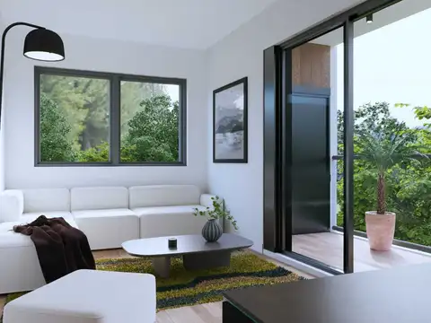 Departamento 2 ambientes con 1 baño