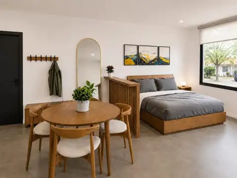 Departamento Monoambiente con 1 baño