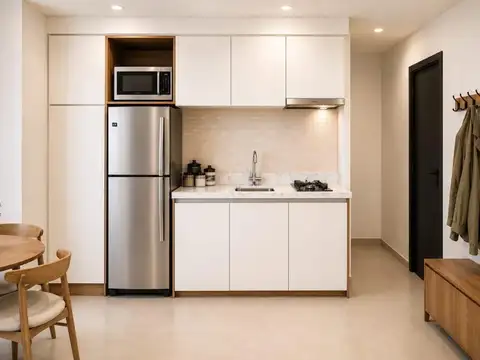 Departamento a estrenar en el barrio Punta Mogotes