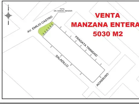 LOTE EN VENTA BARRIO NAON MATADEROS