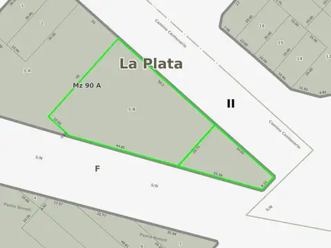 13 (Cno. Centenario) e/ 520 y 521