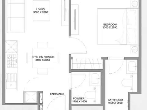 Departamento en Selene Beach Residences  By Sobha!