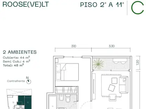 Roosevelt  al 2400