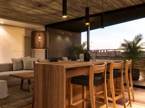 Departamento 3 ambientes con 1 baño