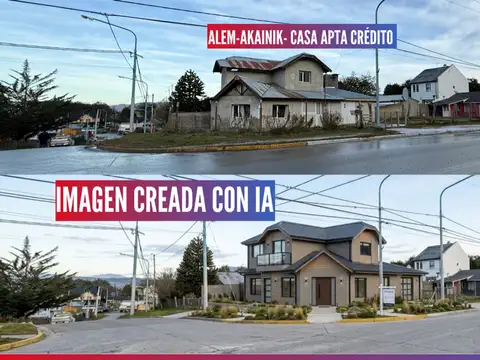 Terreno 450 m2- alem-akainik- casa a refaccionar