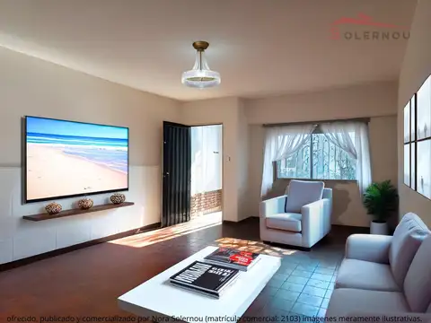 CASA 3 DORMITORIOS, GRAN GARAGE, 5 AMB, PATIO, APTA CREDTIO